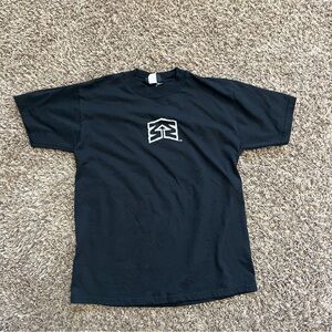 Vintage Mongoose T Shirt L mens Short Sleeve black bmx bike motocross